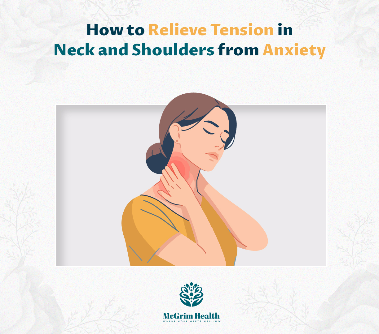 Tension in Neck and Shoulders