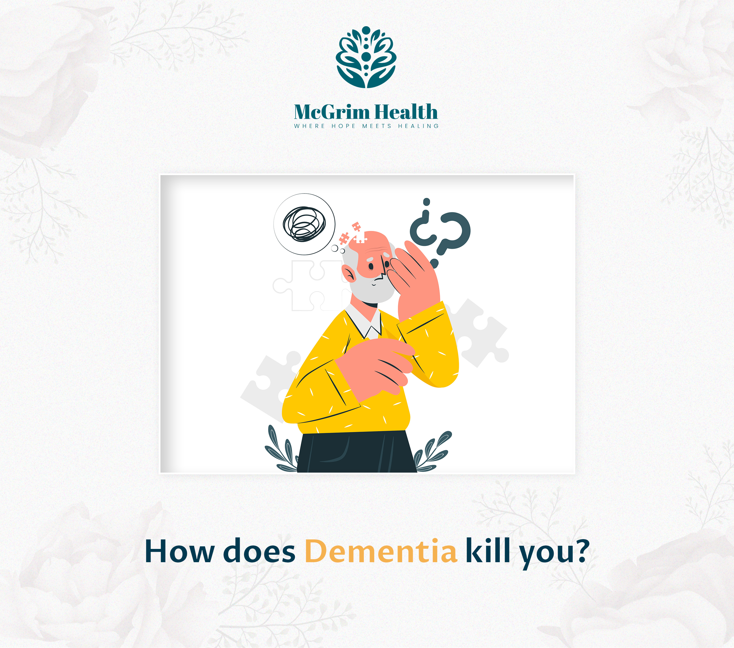 How Does Dementia Kill You